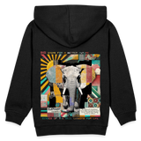 Thanatain, Elefant, 1st | Kinder Hoodie - Schwarz
