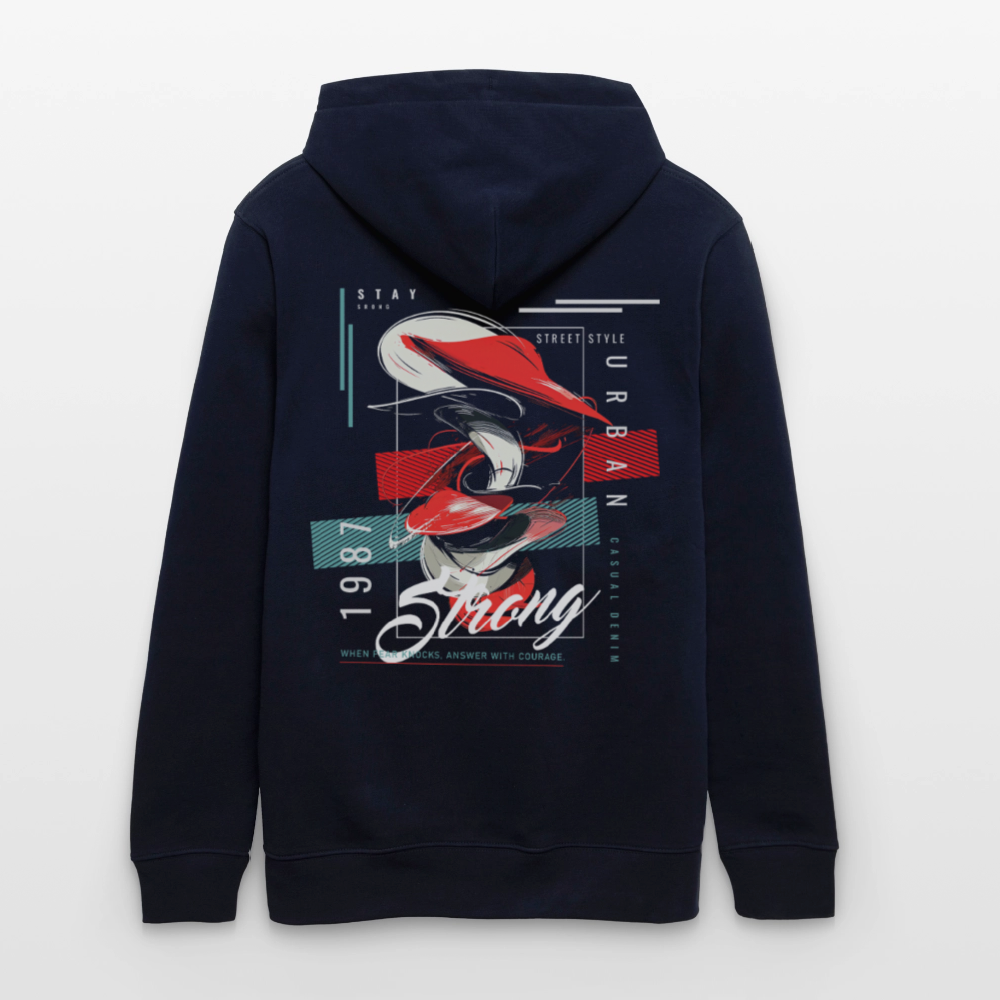 Guanyin, Muschel, 1st | Cruiser, Unisex Bio-Hoodie - Navy