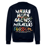 Quetzalcoatl, Vogel, 1st | Roller, Unisex Bio-Sweatshirt - Navy