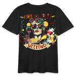 Ruh, Trauben, 1st | Teenager Bio T-Shirt - Schwarz