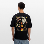 Tsukuyomi, Sanduhr, 1st | Breezy, Oversized Unisex T-Shirt - Schwarz