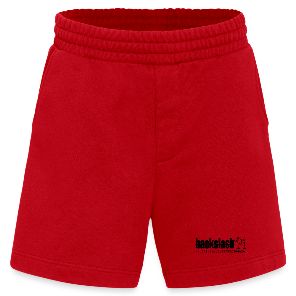 Heavyweight Organic Shorts Made in EU - Rot