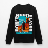 Fuxi, Wüste, 1st | Roller, Unisex Bio-Sweatshirt - Schwarz