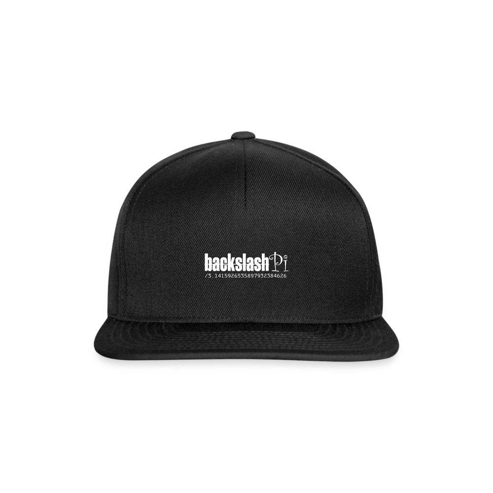 Snapback Cap - Schwarz/Schwarz