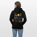 Diony, Wolf, 1st | Cruiser, Unisex Bio-Hoodie - Schwarz