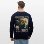 Aphroan, Bär, 1st | Roller, Unisex Bio-Sweatshirt - Navy