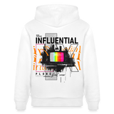 Flamethar, Fernseher, 1st | Cruiser, Unisex Bio-Hoodie - Weiß