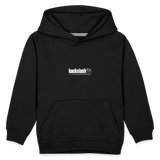 Nerthus, Gesicht, 1st | Kinder Hoodie - Schwarz