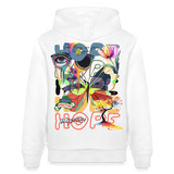 Tenebris, Schmetterling, 1st | Cruiser, Unisex Bio-Hoodie - Weiß
