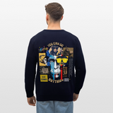 Xurjin, Affe, 1st | Roller, Unisex Bio-Sweatshirt - Navy