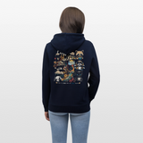 Tritonan, Kaffee, 1st | Cruiser, Unisex Bio-Hoodie - Navy