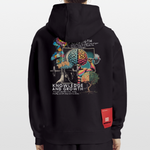 Selenian, Fitness, 1st | Heavyweight Oversized Bio Hoodie, Unisex - SOLID BLACK