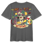 Ruh, Trauben, 1st | Teenager Bio T-Shirt - Anthrazit