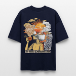 Artema, Kaffee, 1st | Blaster, Oversize Bio T-Shirt, Unisex - Navy