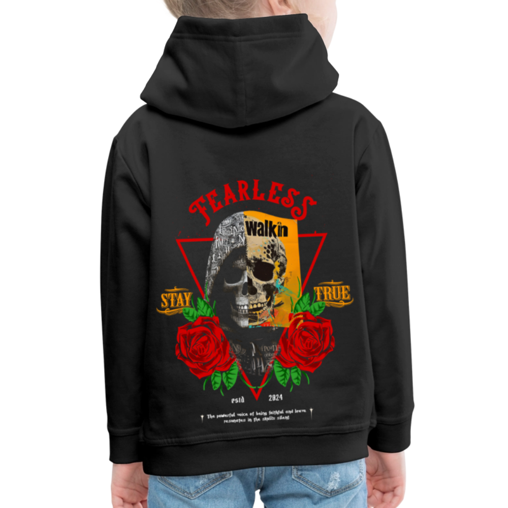 Şoreşvan, Totenkopf, 1st | Kinder Hoodie - Schwarz