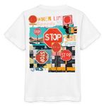 Solvarion, Stopp, 1st | Kinder Bio T-Shirt - Weiß
