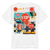 Solvarion, Stopp, 1st | Kinder Bio T-Shirt - Weiß