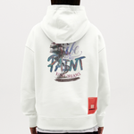 Ignisvar, Haus, 1st | Heavyweight Oversized Bio Hoodie, Unisex - OFF WHITE