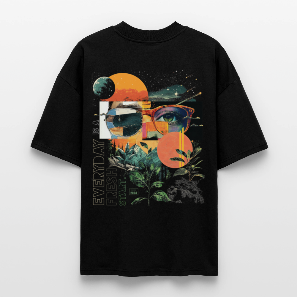 Izanagi, Sonnenbrille, 1st | Blaster, Oversize Bio T-Shirt, Unisex - Schwarz