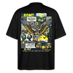 Lugh , Engel, 1st | Blaster, Oversize Bio T-Shirt, Unisex - Schwarz