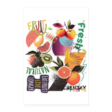 Xerathis, Obst, 1st | Poster 60x90 cm - Weiß