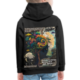 Aphroan, Bär, 1st | Kinder Hoodie - Schwarz