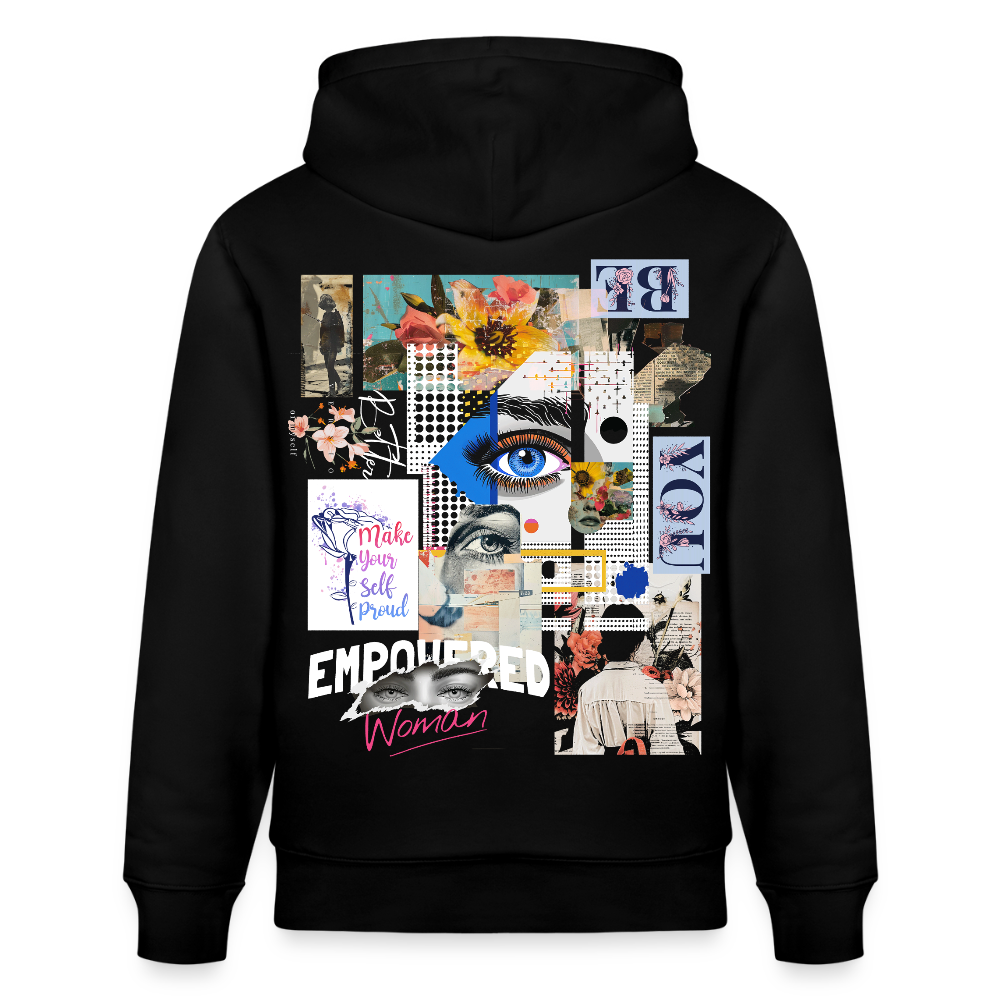 Jade, Augen, 1st | Cruiser, Unisex Bio-Hoodie - Schwarz