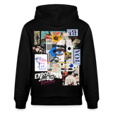 Jade, Augen, 1st | Cruiser, Unisex Bio-Hoodie - Schwarz