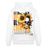 Umbraxion, Sonnenblume, 1st | Cruiser, Unisex Bio-Hoodie - Weiß
