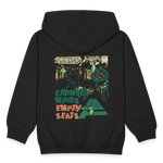 Gaian, U-Bahn, 1st | Kinder Zip Hoodie - Schwarz