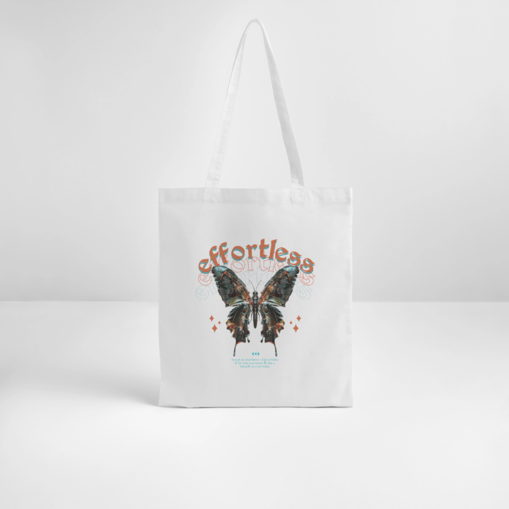 Galaxion, Schmetterling, 1st | Bio Stoffbeutel - Weiß
