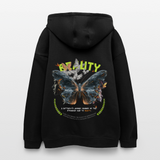 Harith, Schmetterling, 1st | Freshhood, Oversized Unisex Hoodie - Schwarz