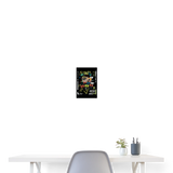 Shahzada, Kassetten, 1st | Poster 20x30 cm - Weiß