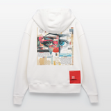 Marsyros, Augen, 1st | Heavyweight Oversized Bio Zip Hoodie, Unisex - OFF WHITE