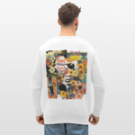 Vaelthar, Blumen, 1st | Roller, Unisex Bio-Sweatshirt - Weiß
