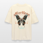 Galaxion, Schmetterling, 1st | Blaster, Oversize Bio T-Shirt, Unisex - Weißgrau