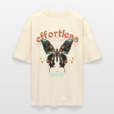 Galaxion, Schmetterling, 1st | Blaster, Oversize Bio T-Shirt, Unisex - Weißgrau