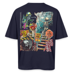 Tangaroa , Skelet, 1st | Breezy, Oversized Unisex T-Shirt - Navy