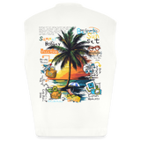 Magnarion, Palmen, 1st | Heavyweight Oversized Bio Tank Top, Unisex - OFF WHITE