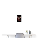 Xurmus, Schmetterling, 1st | Poster 20x30 cm - Weiß