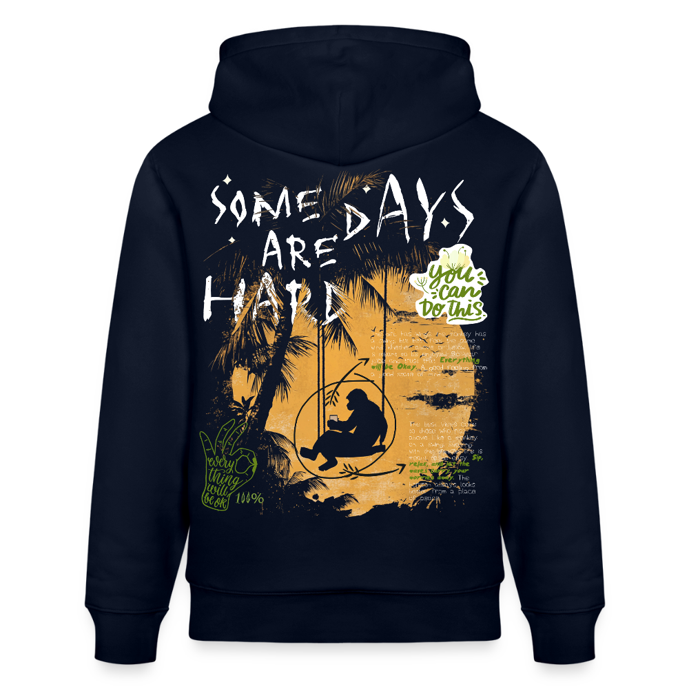 Amphionan, Palmen, 1st | Cruiser, Unisex Bio-Hoodie - Navy