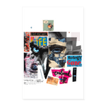 Saturnion, Raabe, 1st | Poster 60x90 cm - Weiß
