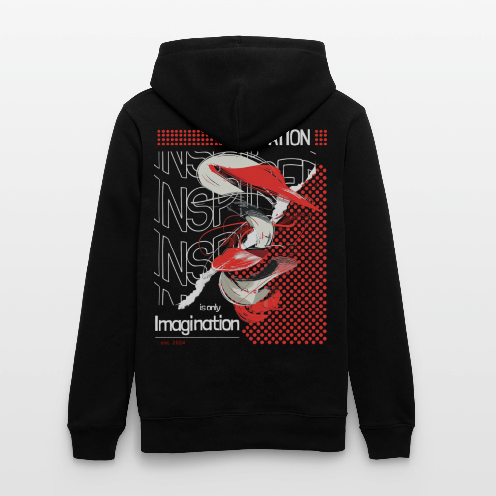 Xiwangmu, Muschel, 1st | Cruiser, Unisex Bio-Hoodie - Schwarz