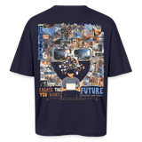 Sakhr, Informatik, 1st | Breezy, Oversized Unisex T-Shirt - Navy