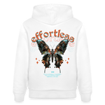 Galaxion, Schmetterling, 1st | Cruiser, Unisex Bio-Hoodie - Weiß