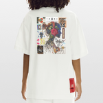 Altairon, Mädchen, 1st | Heve, Heavyweight Oversized Bio T-Shirt, Unisex - OFF WHITE