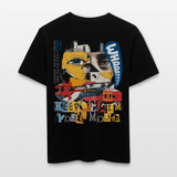 Kronan, Gesicht, 1st | Essential, Relaxed Fit Unisex Bio T-Shirt - Schwarz
