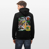 Ereban, Lippen, 1st | Cruiser, Unisex Bio-Hoodie - Schwarz
