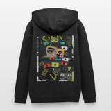 Shahzada, Kassetten, 1st | Freshhood, Oversized Unisex Hoodie - Anthrazit