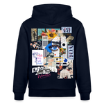 Jade, Augen, 1st | Cruiser, Unisex Bio-Hoodie - Navy